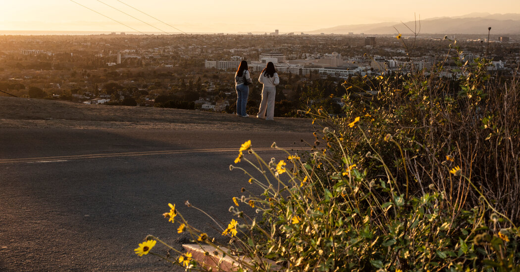 O push and pull de Los Angeles: beleza e perigo