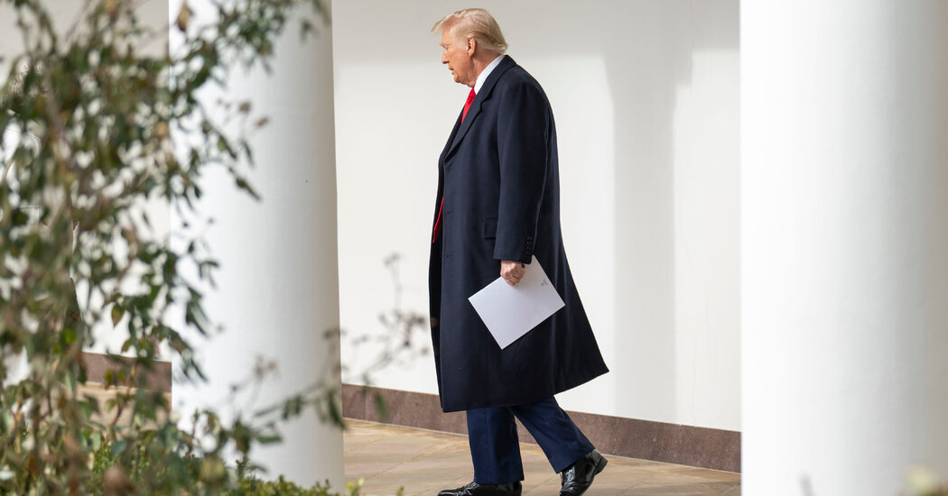 Diz-se que Trump pressiona pela reabertura antecipada do acordo comercial norte-americano