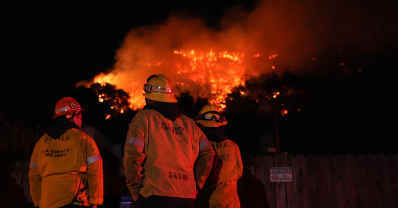 Los Angeles permanecerá com alto risco de incêndio na próxima semana