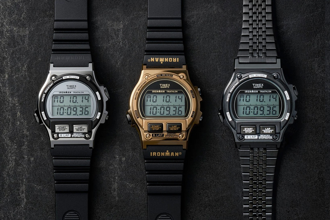 Timex adiciona caixas e molduras de aço inoxidável ao Ironman de 8 voltas