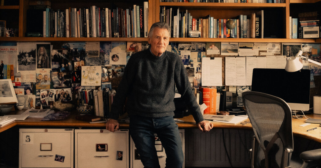 Michael Palin em seus diários e vida aventureira