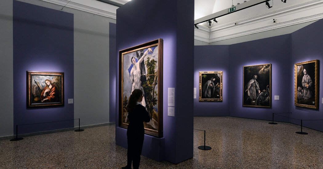 Um El Greco é retirado de um leilão como Romênia