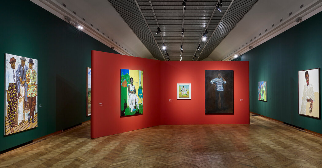 100 anos de como os pintores negros se vêem