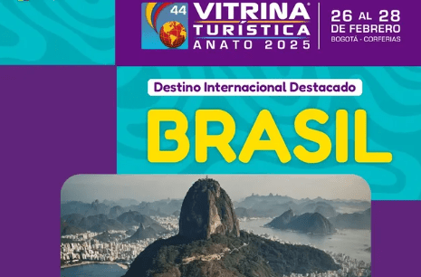 Brasil participa como destino homenageado da Feira de turismo da Colômbia