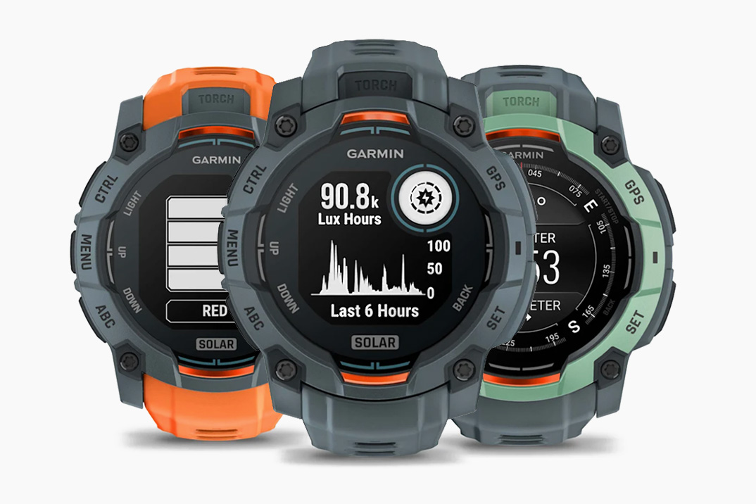 O Instinct 3 Smartwatch de Garmin agora tem uma opção AMOLED e lanternas LED embutidas