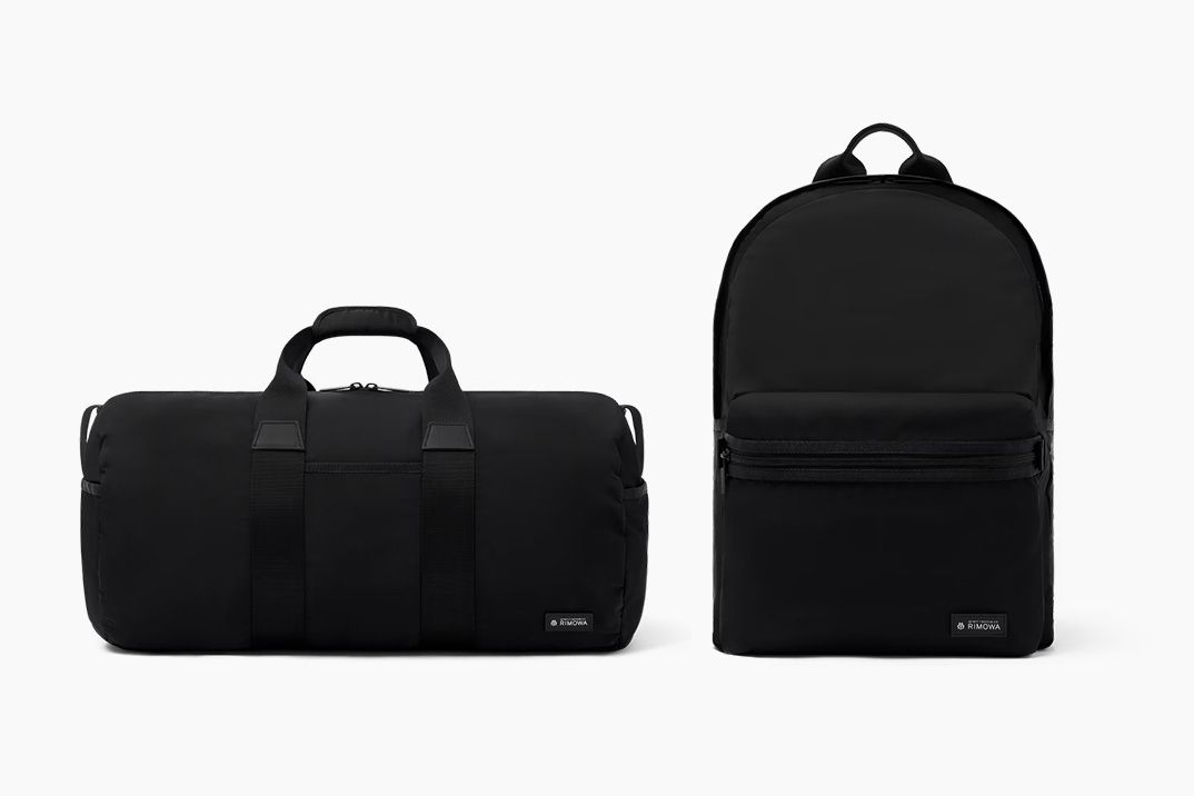 Rimowa fez uma mochila dobrável e uma bolsa de ginástica que pode caber no seu bolso