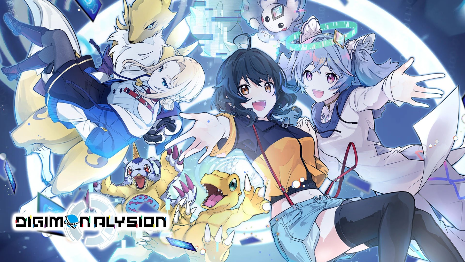 Jogo de cartas on-line gratuito Digimon Alysion anunciado para iOS, Android