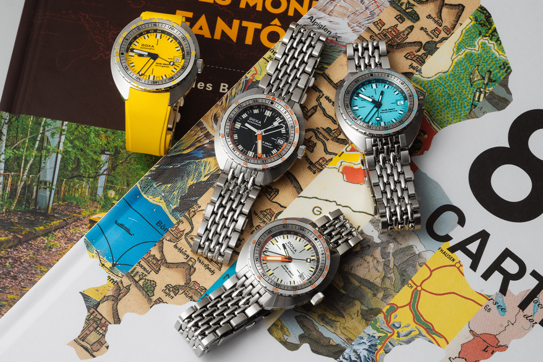 Doxa’s New SUB 250T GMT Is the Travel Diver We’ve Been Waiting 19 Years For