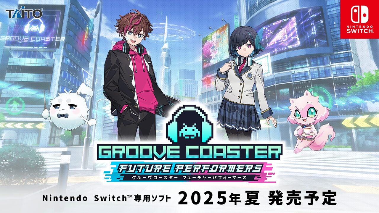 Groove Coaster: Future Performers Lantes neste verão no Japão