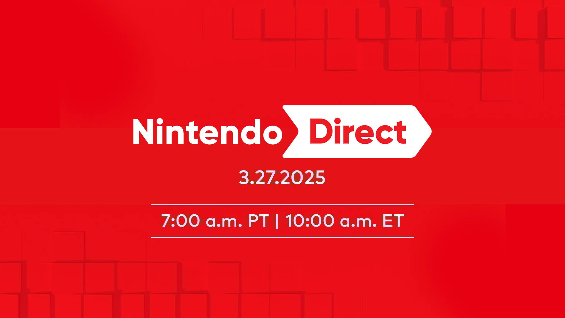 Nintendo Direct set para 27 de março