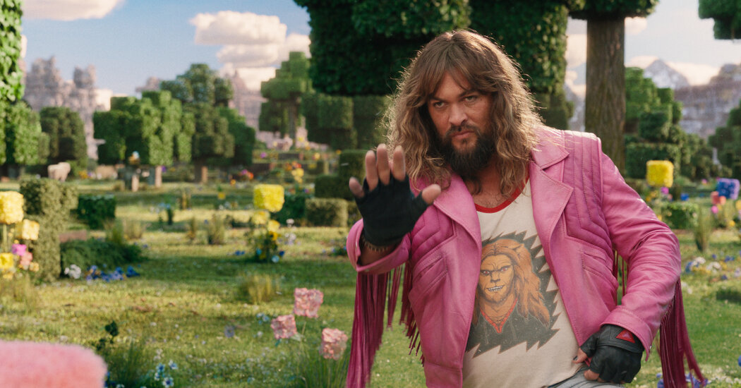Assista Jack Black e Jason Momoa compartilham um carrinho de minas em ‘A Minecraft Movie’