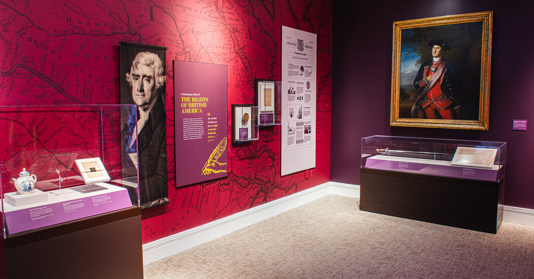 Museus se concentram na Revolução Americana antes de seu 250º aniversário