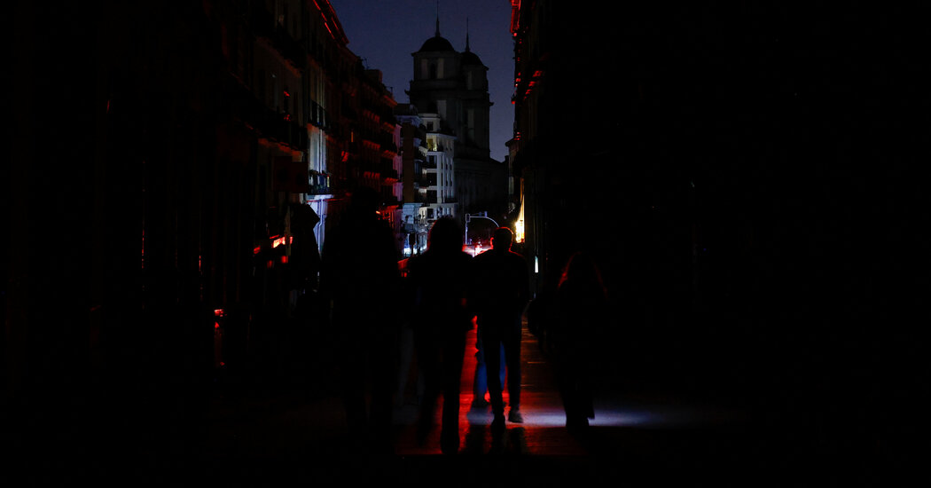 A energia é restaurada na Espanha e Portugal após interrupção generalizada