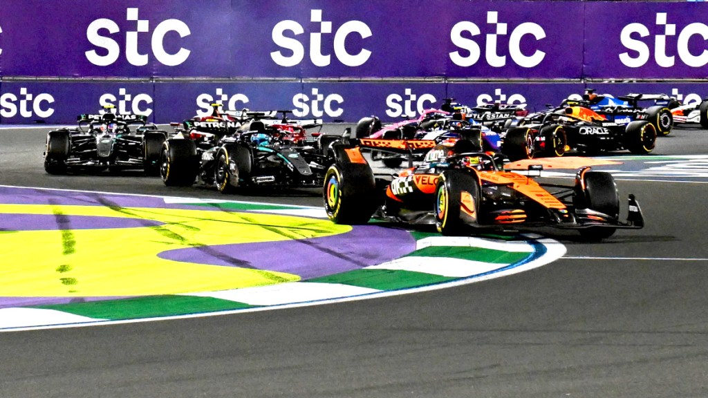 Piastri supera Verstappen após a primeira virada da Arábia Saudita