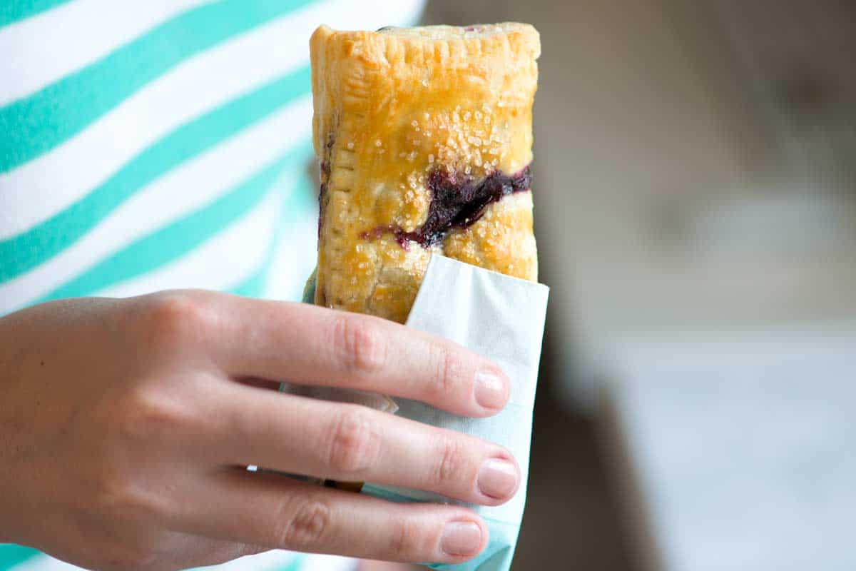 Receita Easy Blueberry Hand Pies