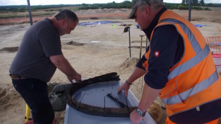 Roda de carruagem da Idade do Ferro encontrada no campo de golfe na Escócia – o blog de história