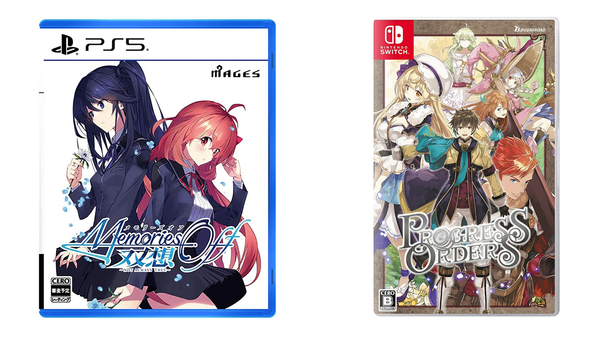 O jogo japonês desta semana é lançado: Memories Off Sousou: Nem sempre é verdade, ordens de progresso, mais
