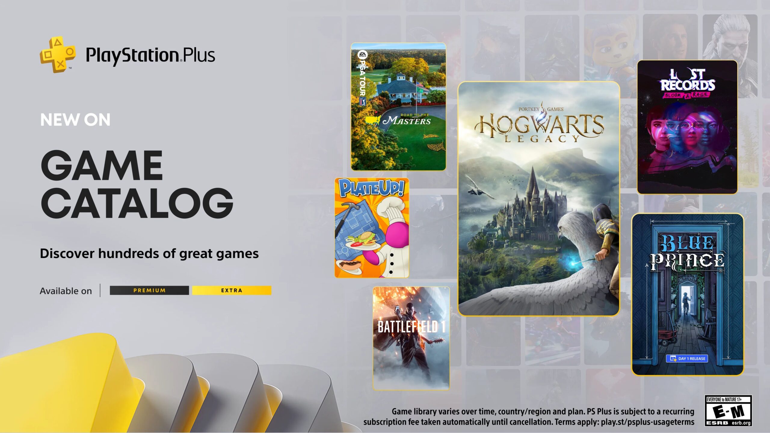 Catálogo de jogos PlayStation Plus