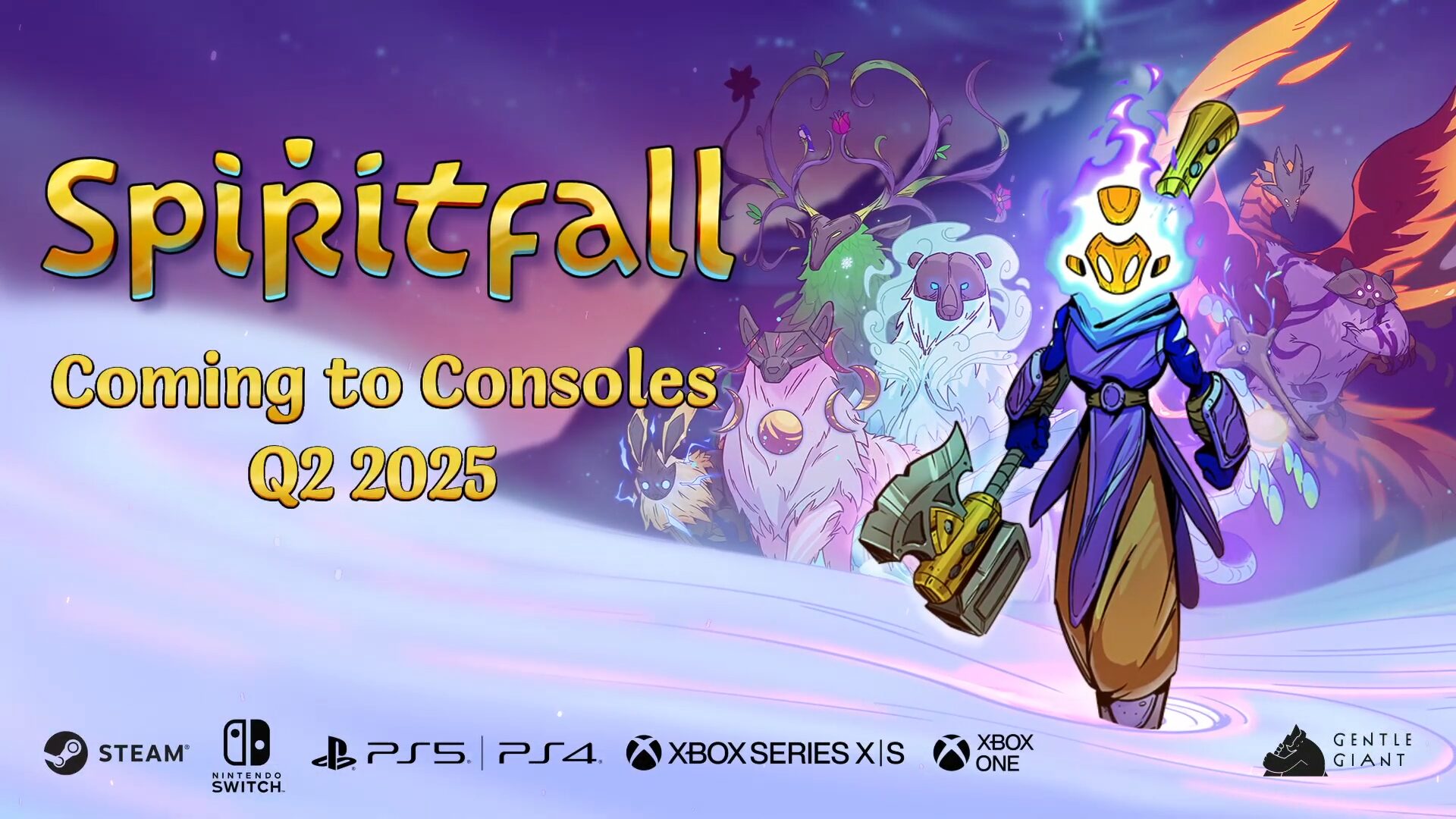Spiritfall chegando ao PS5, Xbox Series, PS4, Xbox One e Switch in Q2 2025