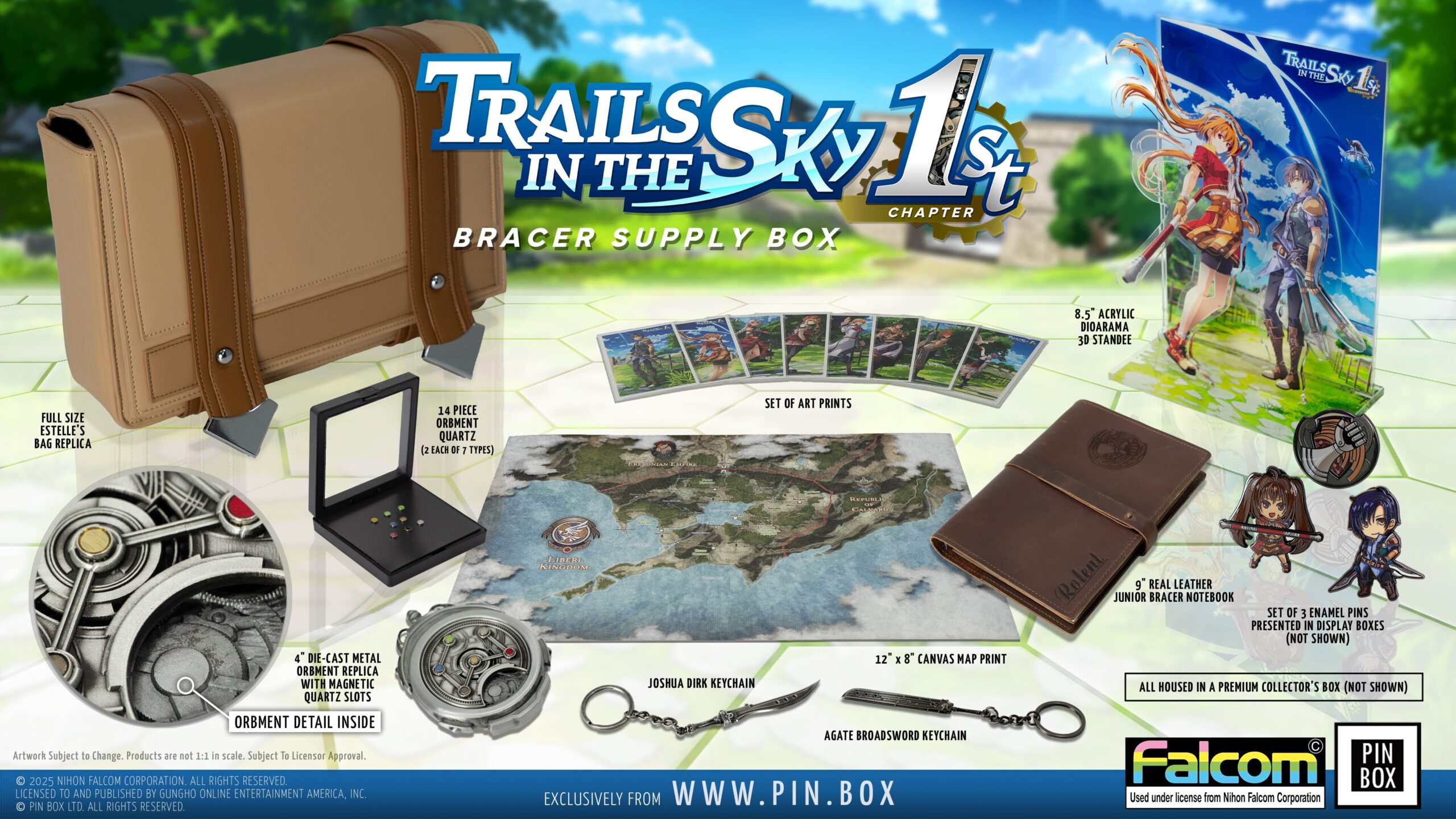 Trails no Sky 1st Capítulo ‘BraCer Supply Box’ Premium Collector’s Set anunciado