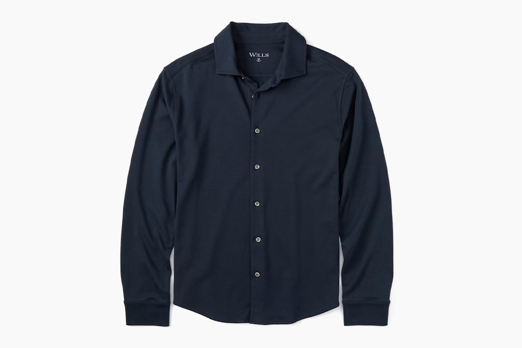 Wills realmente conseguiu fazer uma camisa de manga comprida Pima Cotton que não vai quebrar o banco