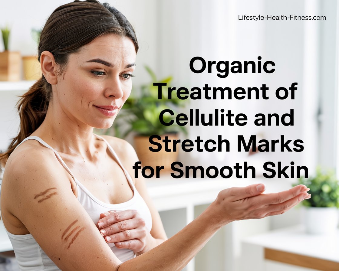 Tratamento orgânico da celulite e estrias para a pele lisa