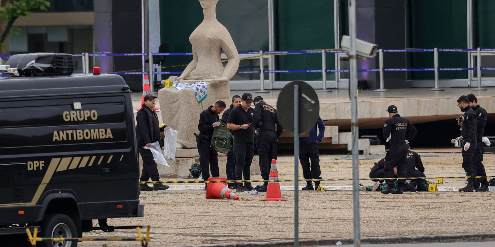 Polícia Federal diz que autor de atentado contra STF agiu sozinho