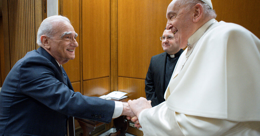 Martin Scorsese entrevista o papa Francisco no próximo documentário ‘Aldeas’
