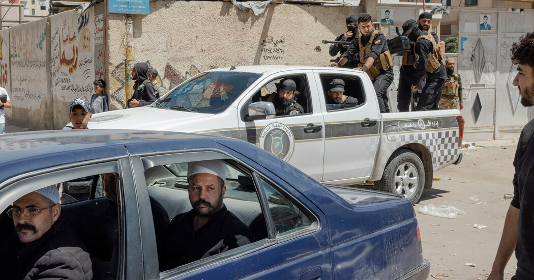 DRUSE na cidade síria abalada pela violência concorda em desarmar milícias