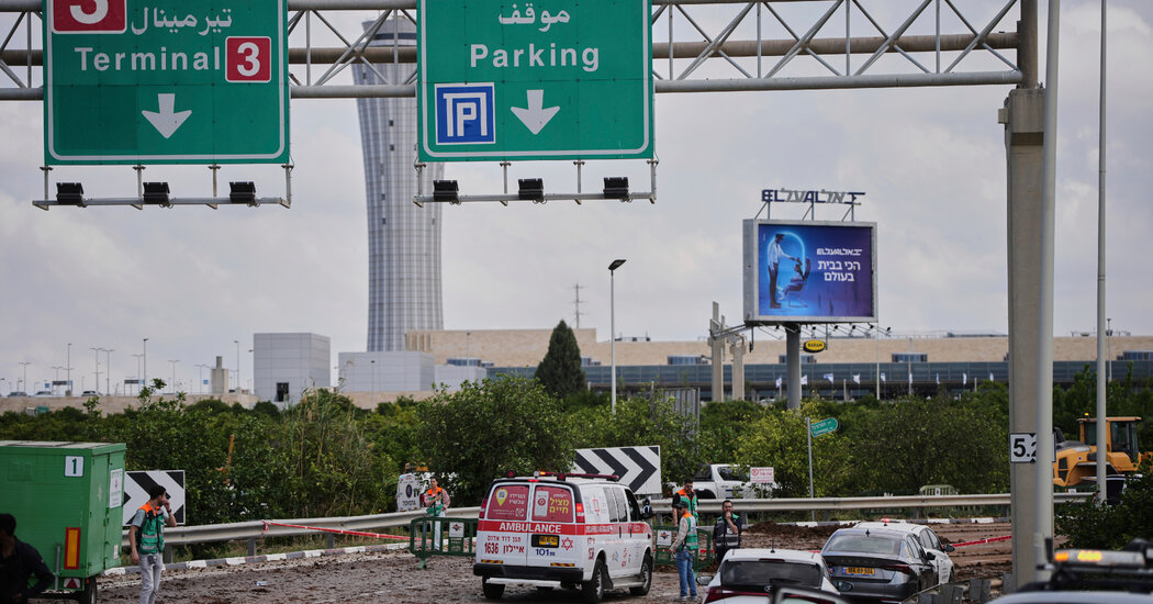 Mísseis Houthi atingem o aeroporto de Tel Aviv em Tel