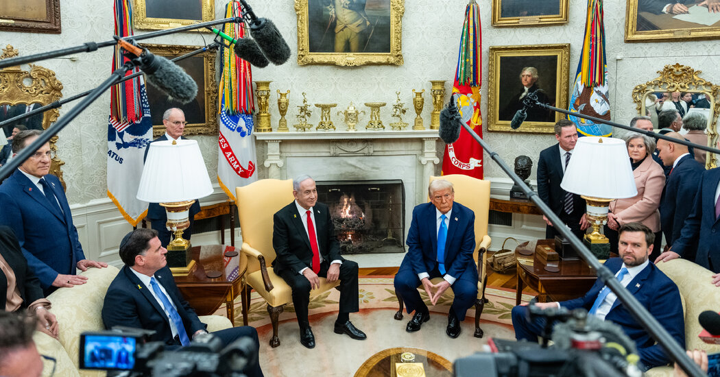 Uma vez em sincronia, Trump e Netanyahu agora mostram sinais de divisão
