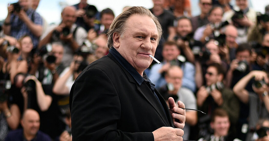 Cannes reage ao veredicto de Gérard Depardieu com busca de almas e ombros