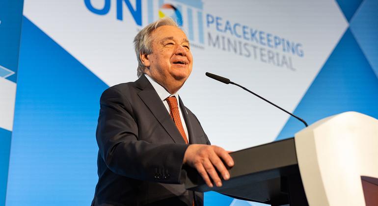 Líder da ONU pede que países apoiem missões de paz voltadas para o futuro