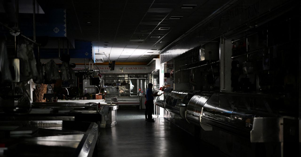 O que causou a queda de energia européia?