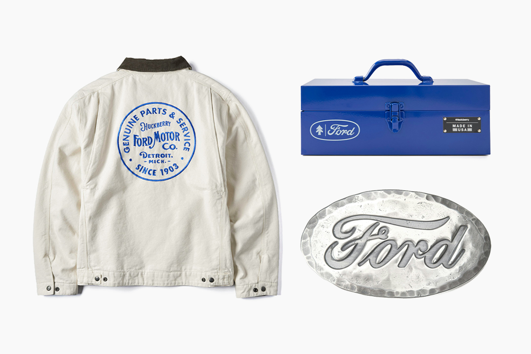 Huckberry & Ford se reúnem para uma coleção de roupas e equipamentos de 14 peças