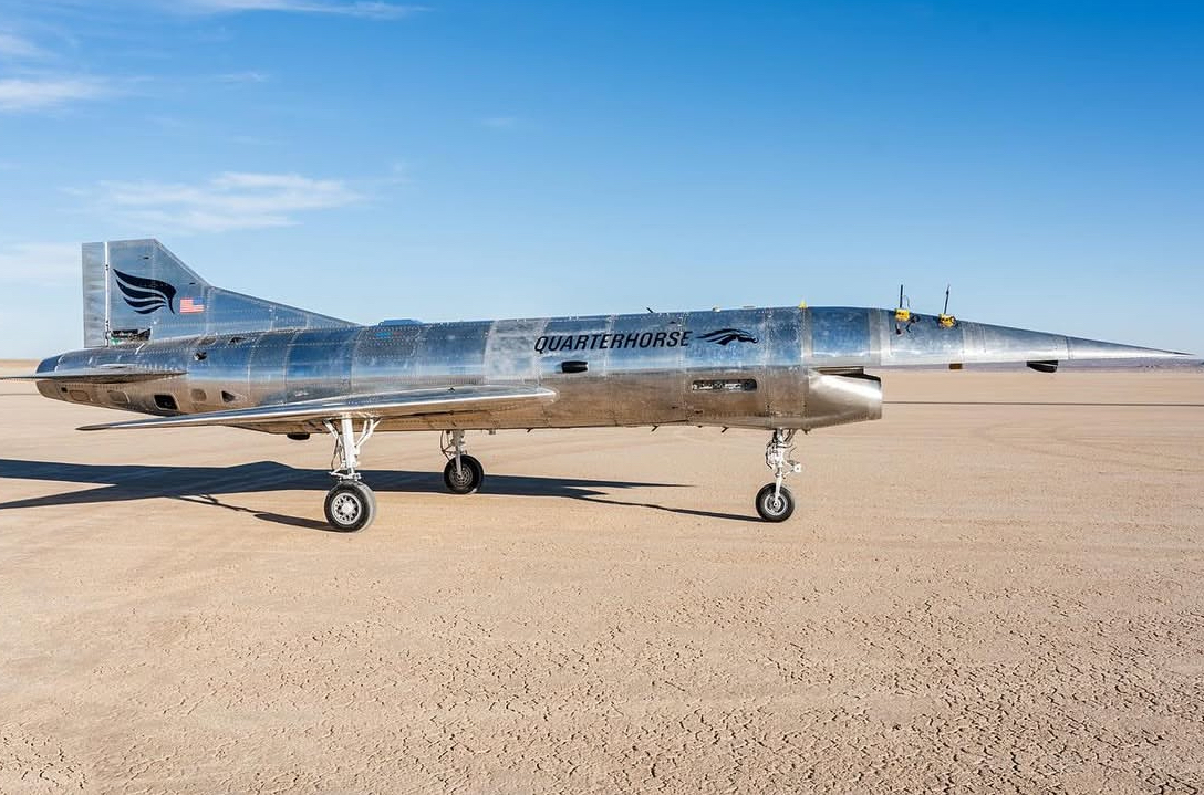 Bem -sucedido Quarterhorse Mk 1 Test Charts de voo Hermeus Path to Hipersonic Flight
