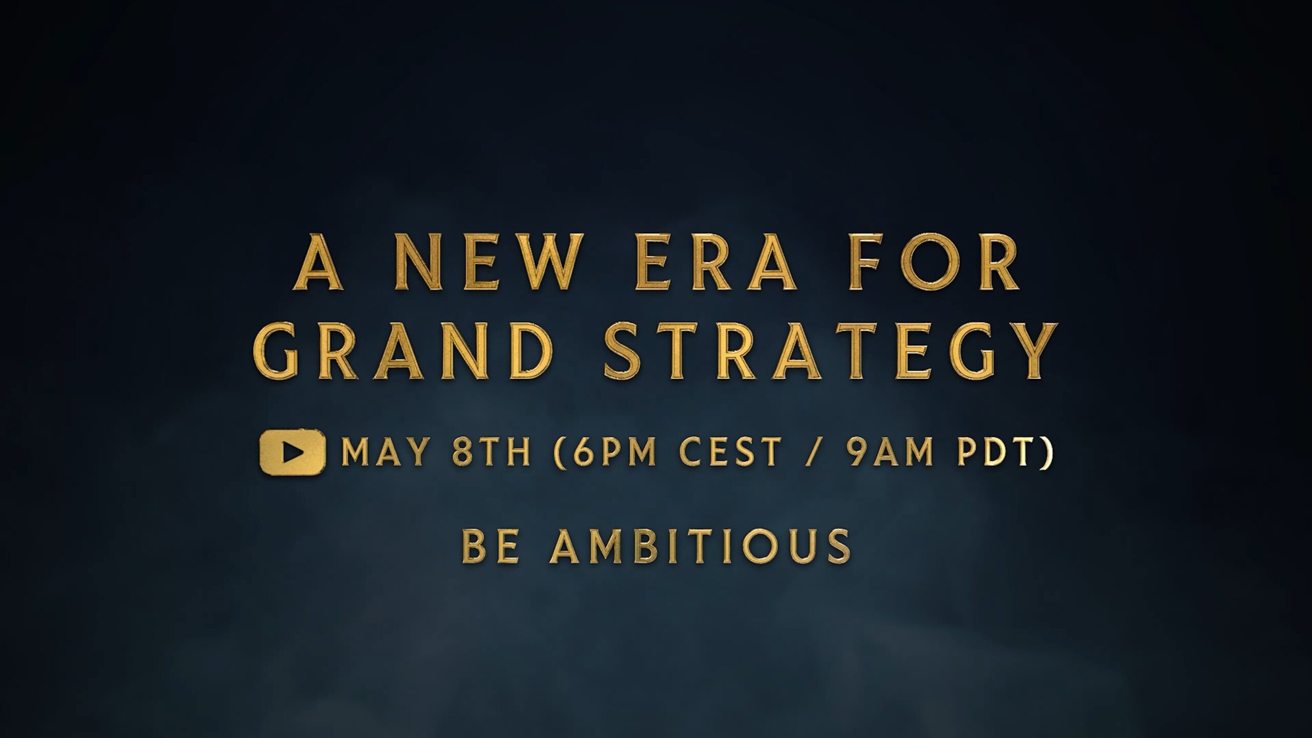 Paradox Interactive para anunciar o Projeto de Jogo da Grande Estratégia Caesar em 8 de maio