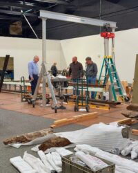 Barbatana revolucionária de guerra do World Trade Center remontada em público – o blog de história