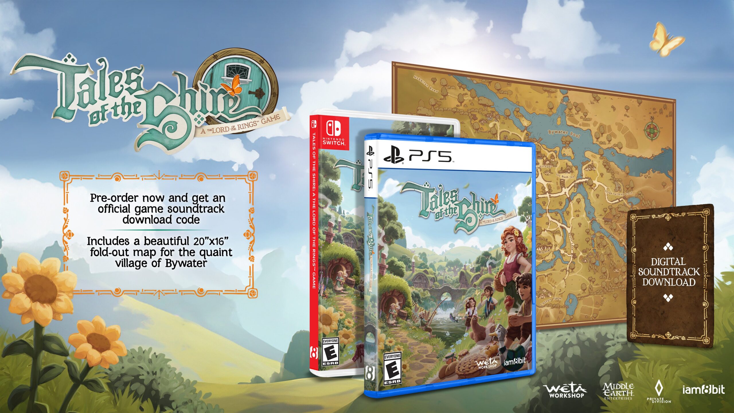 Tales of the Shire: A O Senhor dos Anéis Edição Física Anunciada para Ps5, Switch