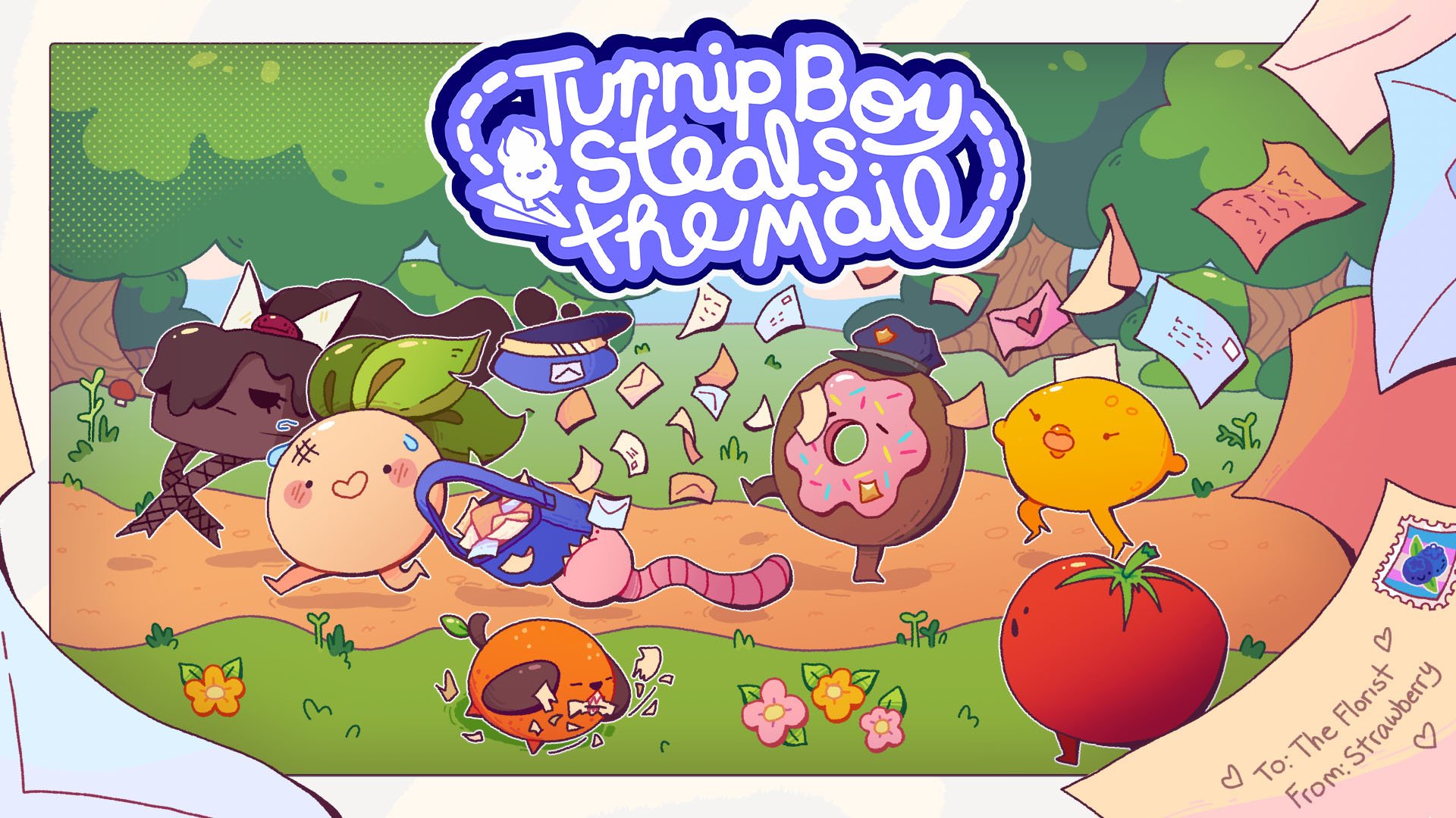 O corredor de rolagem lateral Turnip Boy rouba o e-mail anunciado para PC