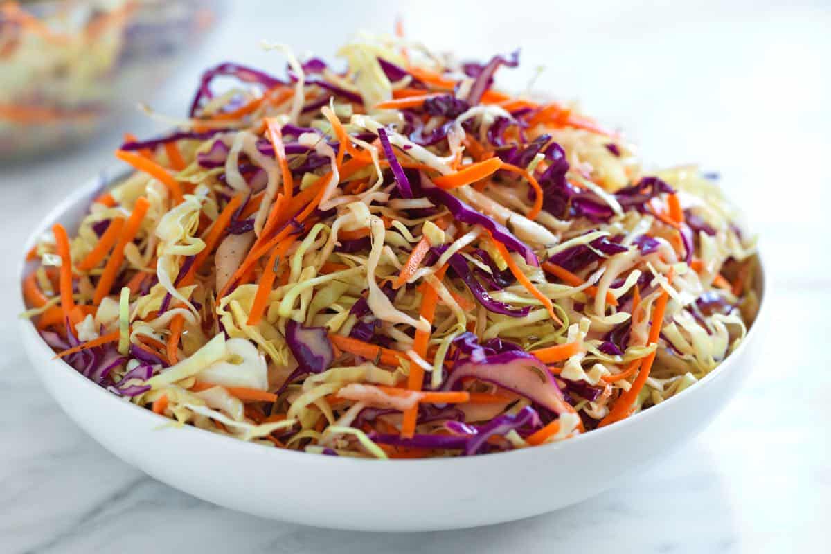 Receita de salada de vinagre fácil