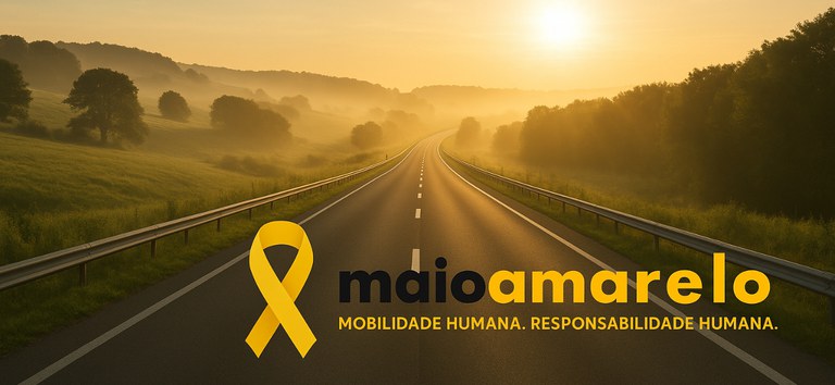 Desacelere para viver: ANTT dá a largada no Maio Amarelo 2025 — Agência Nacional de Transportes Terrestres