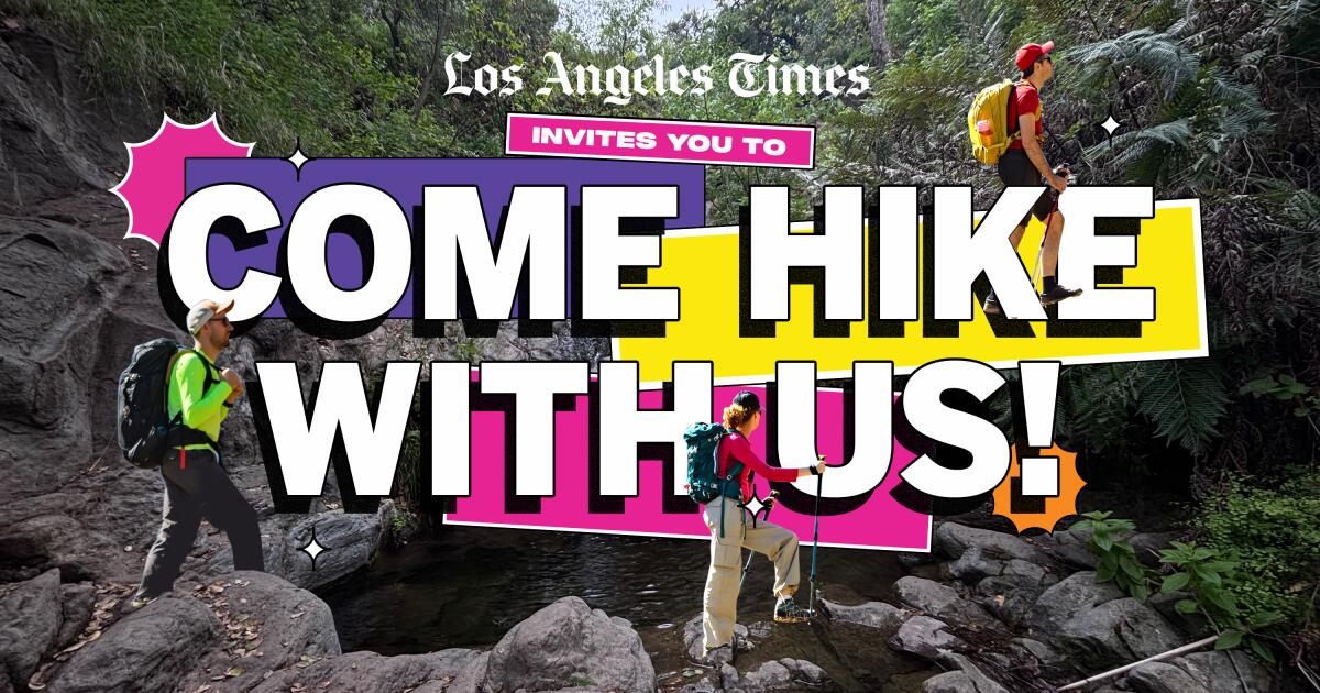 Faça uma caminhada na primavera até uma cachoeira com o Los Angeles Times