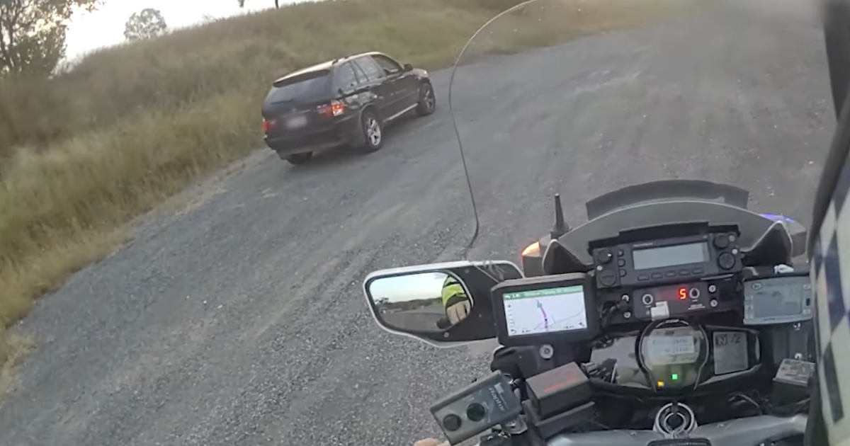Sem Autobahn em ginástica! Grande multa para o motorista BMW fazendo quase o dobro do limite de velocidade