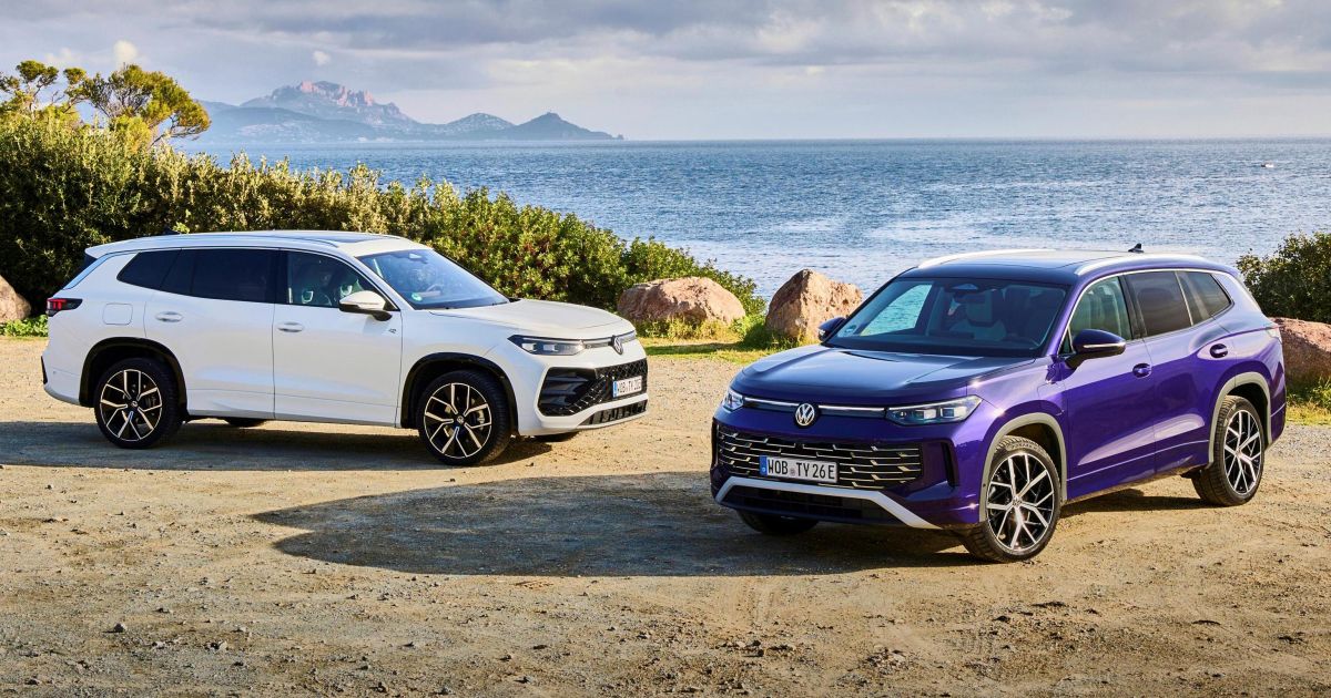 2025 Volkswagen Tayron Grande linha SUV detalhada para a Austrália