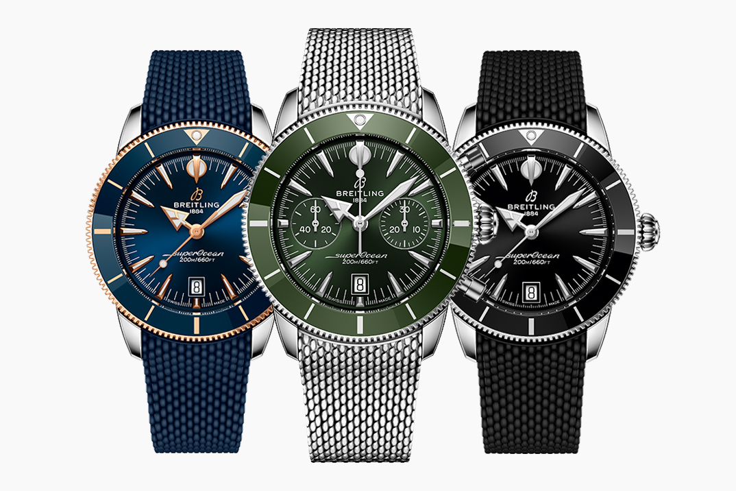 Breitling revisa e tamanhos em sua coleção Superocean Heritage Diver