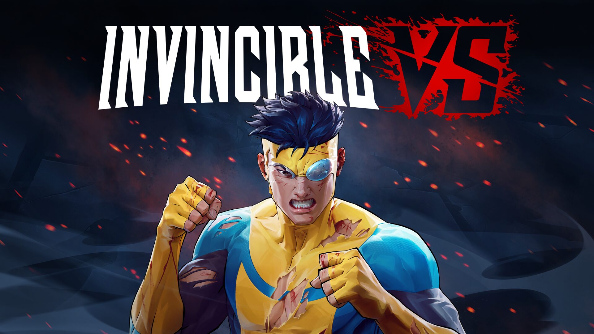 Game Invincible VS de três versus e três tags de luta de tags para PS5, Xbox Série e PC