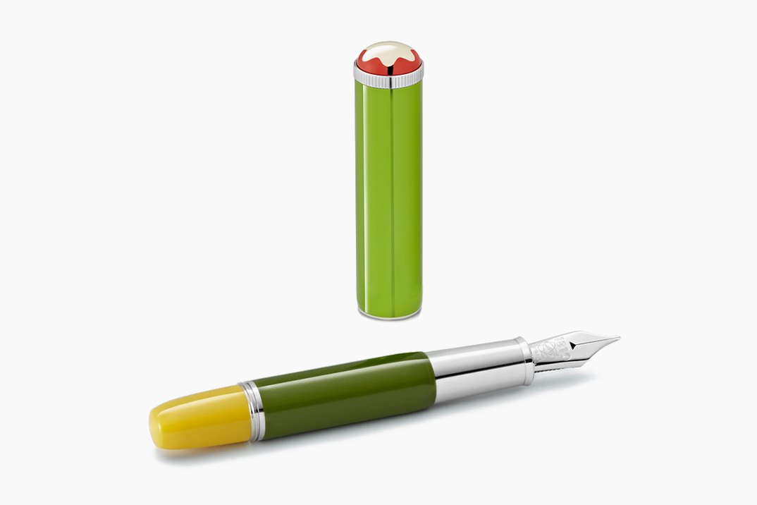 Montblanc e Wes Anderson fizeram o vibrante schreiberling verde para comemorar 100 anos do Meisterstück