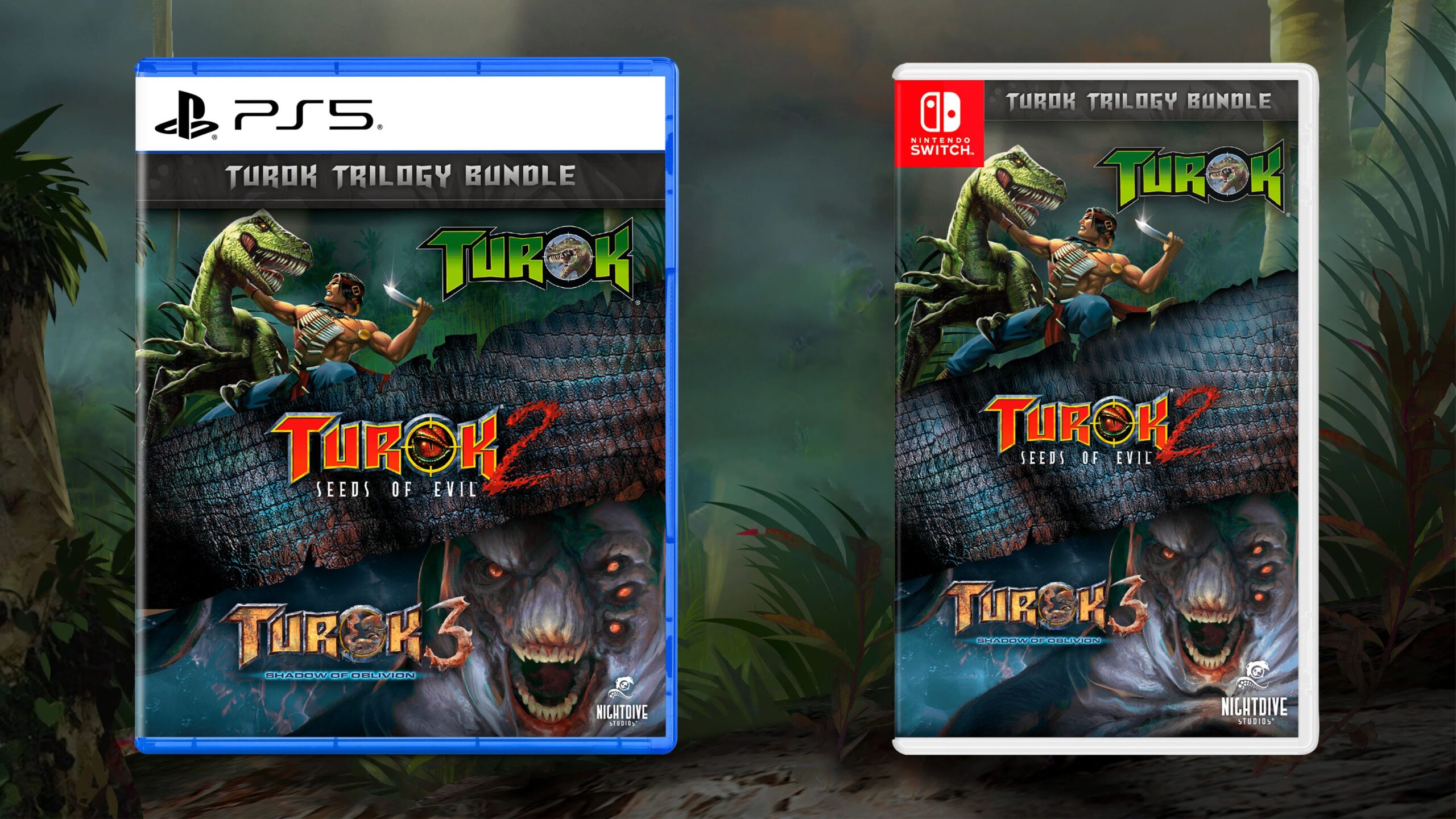 Turok Trilogy Bundle Edition anunciado para PS5, Switch