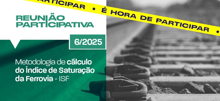 ANTT recebe contribuições para debater índice de saturação das ferrovias concedidas — Agência Nacional de Transportes Terrestres